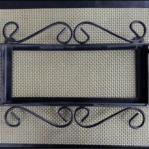 ⭐️ 3/$10 Black Wrought Iron Frame for Address Tiles
